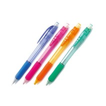 크라운 이큐 EQ 샤프 0.5mm 낱개 MP-2000S 지우개샤프 4색, 바디 투명그린