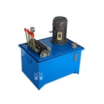 수동 유압 펌프 수직 기어 펌프 삼상 연료 탱크, 1.5KW380V 4 그룹 밸브 60L 오일, 1개