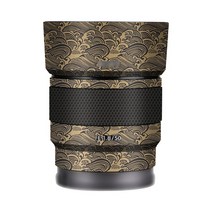 SONY50 1.8 / 50 1.8 렌즈 비닐 데칼 스킨 안티 스크래치 랩 커버 소니 FE 50mm F1.8 (SEL50F18F) 렌즈 스티커 필름, Golden Wave
