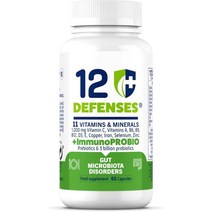 Supreme Nutrients 장 건강을위한 종종 및 프리 바이오 틱스 - 7 구 발효 체계의 7 가지 다른 균주. vitamin c 1000mg 비타민 D 아연 -60 캡슐, 4개
