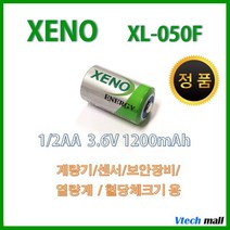 제노 PLC열량계배터리 XL-050F 1 2AA 3.6V 1200mAh