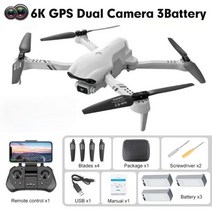 키덜트 프로페셔널 FPV GPS RC 드론 신제품 F10 프로 와이파이 6K HD 카메라 5G 폴드 쿼드콥터 거리 2KM 선물용 2022 년, F10-GPS-6K-3B