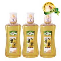 [백화농원] 스위트 허니 국내산 벌꿀 1kg x 3