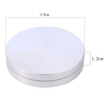 더블 페이스 세라믹 선반 알루미늄 합금 턴테이블 점토 조각 플랫폼 도자기 휠 회전 도구 10 cm 15cm, 5.B 38cm