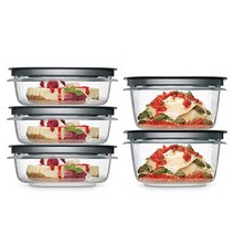 러버메이드 프리미어 반찬통 밀폐용기 세트, Set of 5, Container