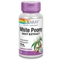 Solaray 솔라레이 작약추출물 White Peony Root Extract 60정