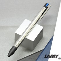 [라미]LAMY 로고 3-멀티펜(405)-[볼펜-흑+청+적] / RAMY / 무료각인 / 공식수입처 제품 / 병행 아님, 각인 필요없음, 선물포장(쇼핑백)