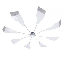 공조 배플 방풍림 안정적인 중앙 공조 디플렉터, 100cm, 하얀색, ABS