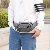 컴포터블 힙쌕 허리쌕 스포츠 허리가방 힙색 슬링백, 4. 카키