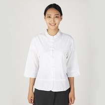 리예 흰색 30수 물방울 공주 저고리 여성 여자 여름 개량 계량 생활 한복 절복 법복
