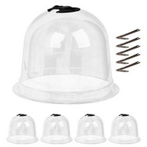 콩나물 시루 비닐하우스 키우기 유리온실 재배기 딸기 보온 덮개 자재 수경 미니 하우스 농자재 조립식 온실 소형 스마트팜, 5개