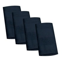 바리스타 시험용 린넨 키친크로스, 네이비, 12개