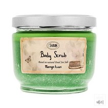 일본 sabon Body Scrubs Kiwi Mango 사봉 바디 스크럽 망고 키위 600g
