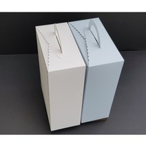 신성박스컴퍼니 [연하늘]레이스손잡이선물상자(특), 5개