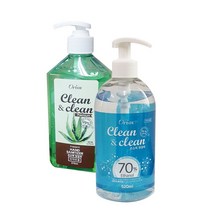 [P1D] 손소독제 펌프형 NEW 클린 앤 프리미엄 520ml / 손세정제 소독제 손소독젤 손소독액 손소독 손소독기 ( P1D / 991247EA ), 1, 본상품선택