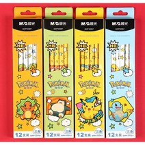 포켓몬 12본 지우개 삼각연필세트(HB), 잠만보