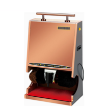 호텔 로비 전자동 구두 먼지털이 구두닦이 기계, 로즈 골드 미러