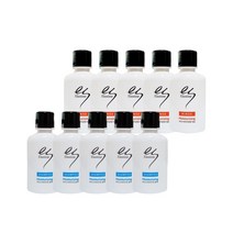 엘라스틴 여행용 샴푸 린스 50ml 5세트 세면도구 파우치 세면용품, 5개