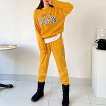 퍼니걸스 9717 레터링 맨투맨 조거 트레이닝 세트 여성의류