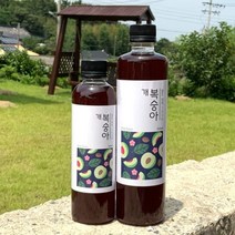 농부프린스 개복숭아청 개복숭아효소 진액 원액 300ml, 500ml, 1, 500ml