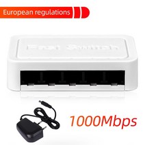 네트워크 스위치 허브 3.0 5 포트 기가비트 스위치 이더넷 분배기 10/100/1000Mbps RJ45 허브 LAN 인터넷, [03] EU5 Port 1000MBps 2