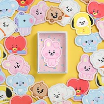 [BT21] 베이비 레더 스티커, COOKY
