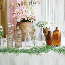 [파티조엘] 유리병 화병_다양한 유리병 모음 홈파티 생일파티 인테리어소품 조화, 코니퍼 화병_대