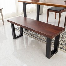 장미원목 우드슬랩 인테리어 2인 벤치의자 RZ01914L0.07eA, 본상품선택, 본상품선택