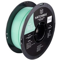 HATCHBOX 1.75mm 라이트 퍼플 PETG 3D 프린터 필라멘트 1KG 스풀 치수 정확도 / 0.03mm 프린팅 USA 미국, Mint Green