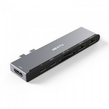 넥스트 NEXT-2275TC2-4K (7포트/썬더볼트3 듀얼 Type C/멀티포트) USB허브, 선택없음