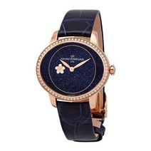 Girard Perregaux 제라 페리고 캣츠아이 플럼 블라썸 오토매틱 다이아몬드 블루 다이얼 여성용 시계 80484D52A401-CK4E
