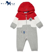 [블루독베이비] (유아) 프렌치DOG 와펜 우주복_4811360002