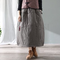 kirahosi 여자 a라인 스커트 겨울 항아리 치마 YU10 YCY152