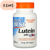 닥터스베스트 루테인 위드 지아잔틴 제아잔틴 20m.g 180 Lutein, 1개, 180개