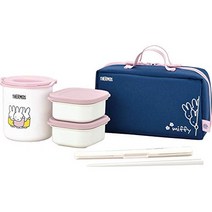 보온병 보온 도시락 약 0.6 합 미피 네이비 핑크 DBQ-254B NV-P, 상품명참조