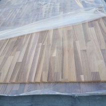 월넛(호두나무) 집성목 18TX910X2400mm DIY인테리어 멀바우 집성판재 가구제작