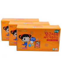 자임 유기농 자두야 당근사과 NFC 착즙주스, 100ml, 180개
