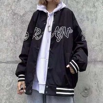 야구점퍼 미국 야구 유니폼 남자 봄 가을 비행 재킷 커플 일본