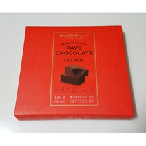 파베초콜릿 로이스저렴이 생초콜릿 다크 130g