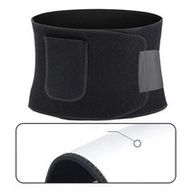 헬스 운동 허리보호대 트레닝 허리복대 디스크 요추염좌 삐끗했을때 추간판탈출증 척추관협착증, 쿠팡 블랙_S