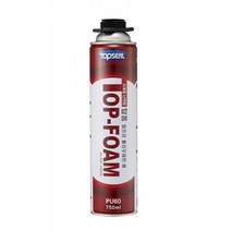 사계절난연폼 탑씰폴리우레탄폼750ml 문틀 단열공사 우레탄폼/단열재/스티로폼/열반사단열재/단열폼/난연폼/폴리우레탄폼/단열공사, 단일 수량