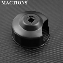 호환 할리데이비슨 오토바이 금속 엔드 캡 오일 필터 렌치 블랙 76mm touring dyna sportster xl 1200 883 road king fat boy, 없음, 1개