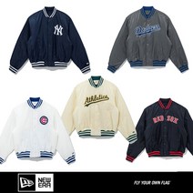 뉴에라 MLB 스타디움 재킷 5종 택 13338640 13338641 13338642 13338643 13338644, 없음