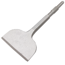 말뚝 파이프 박는 기계용 삽 농기계 과수원 흙막이, 육각 손잡이 17x210 평면 끌  5팩, 1개