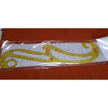 S모드자 의상패턴 디자인 양재 준비물 패턴자, 1개