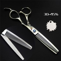 별 가위 아트 그루밍 커브 요술가위 겸자 숱가위6.0 인치 애완 동물 고양이 개 손질, 가방으로, 뿔 이빨