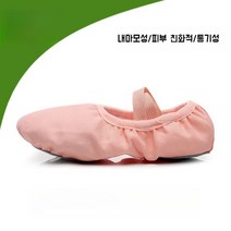 성인발레화 슈즈 신발 무용 연습 취미 댄스 편한 발레 토슈즈, 33, C