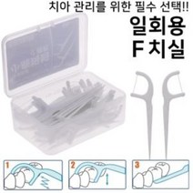 치석제거기 간편 일회용 손잡이 치실 50P 세트 치실 치간칫솔 일회용치실 치실사용법 치석제거기, 상품선택