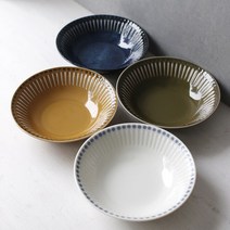 일본 아이카 16cm 찬기- 4color, 브라운