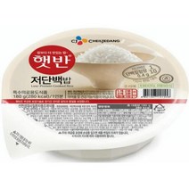 CJ 햇반 즉석밥 저단백밥 180g, 21개